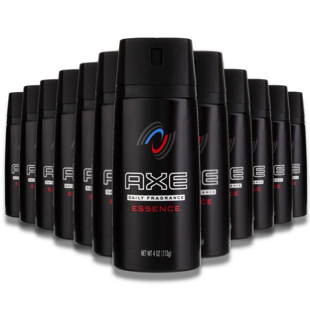 Axe - Body Spray for Men, Essence - 4 oz - 12 pack