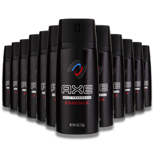 Axe - Body Spray for Men, Essence - 4 oz - 12 pack
