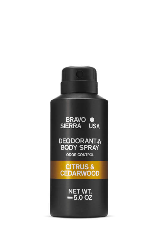 DEODORANT BODY SPRAY - CITRUS & CEDARWOOD