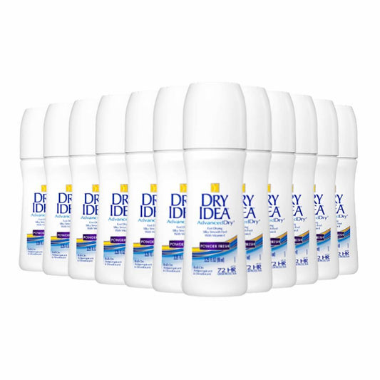 Products Dry Idea Antiperspirant Deodorant Roll On - Powder Fresh - 3.25oz - 12 Pack