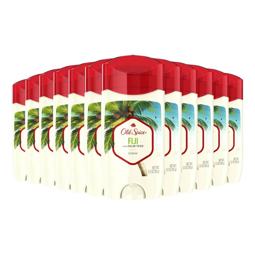 Old Spice Men's Fiji with Palm Tree Antiperspirant & Deodorant  3 oz - 12 pack