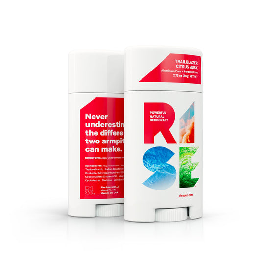 Rise: Powerful, natural deodorant - Trailblazer Citrus Musk (80 g)