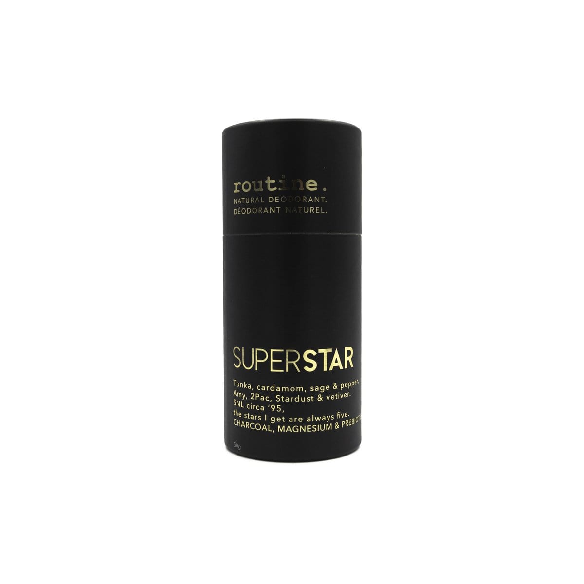 Routine Natural Deodorant Stick - Superstar (50 g)