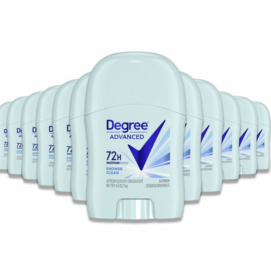 Degree Advanced, 72H MotionSense, Antiperspirant Deodorant, Shower Clean  5 Oz - 36 Pack