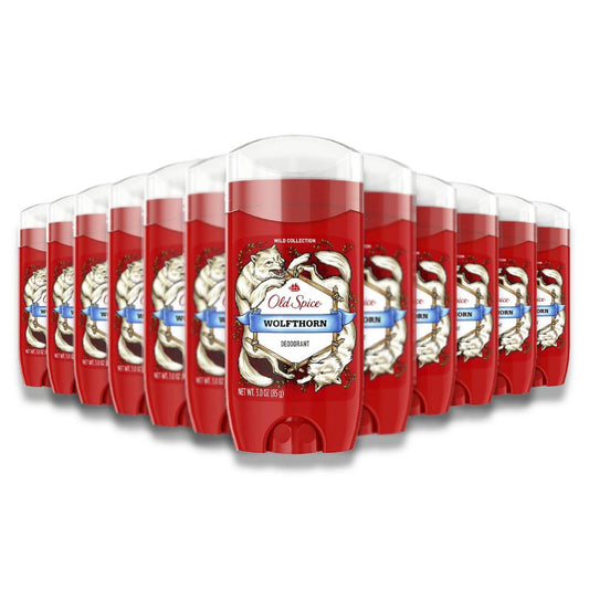 Old Spice -  Antiperspirant & Deodorant, Wild Collection, Wolfthorn - 3 Oz - 12 Pack