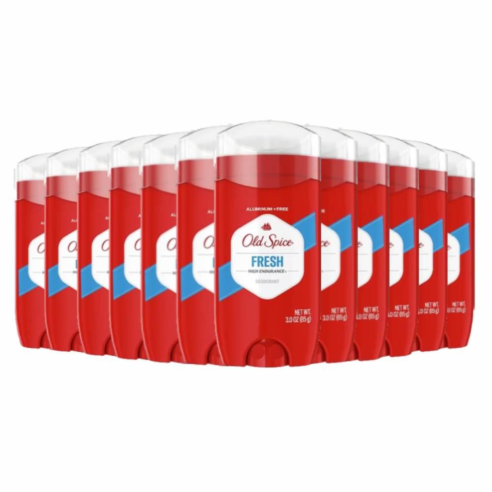 Old Spice High Endurance Deodorant Fresh Scent 3 Oz -12 pack