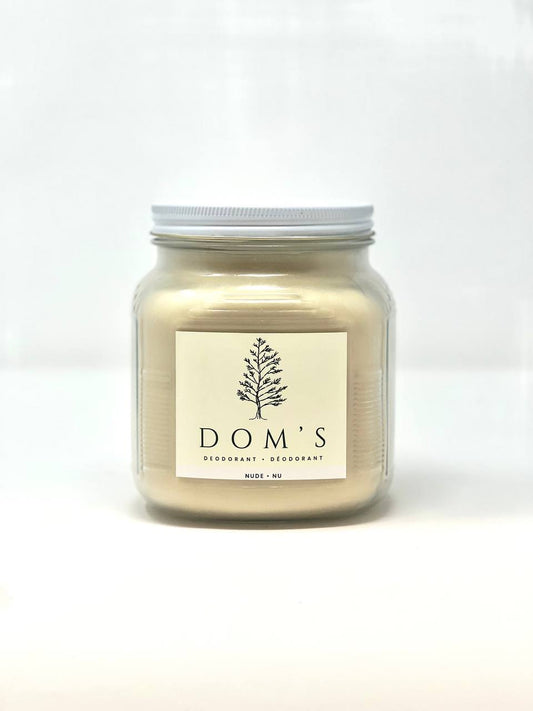 Dom's Deodorant - Nude Bulk 1.3L - WHOLESALE