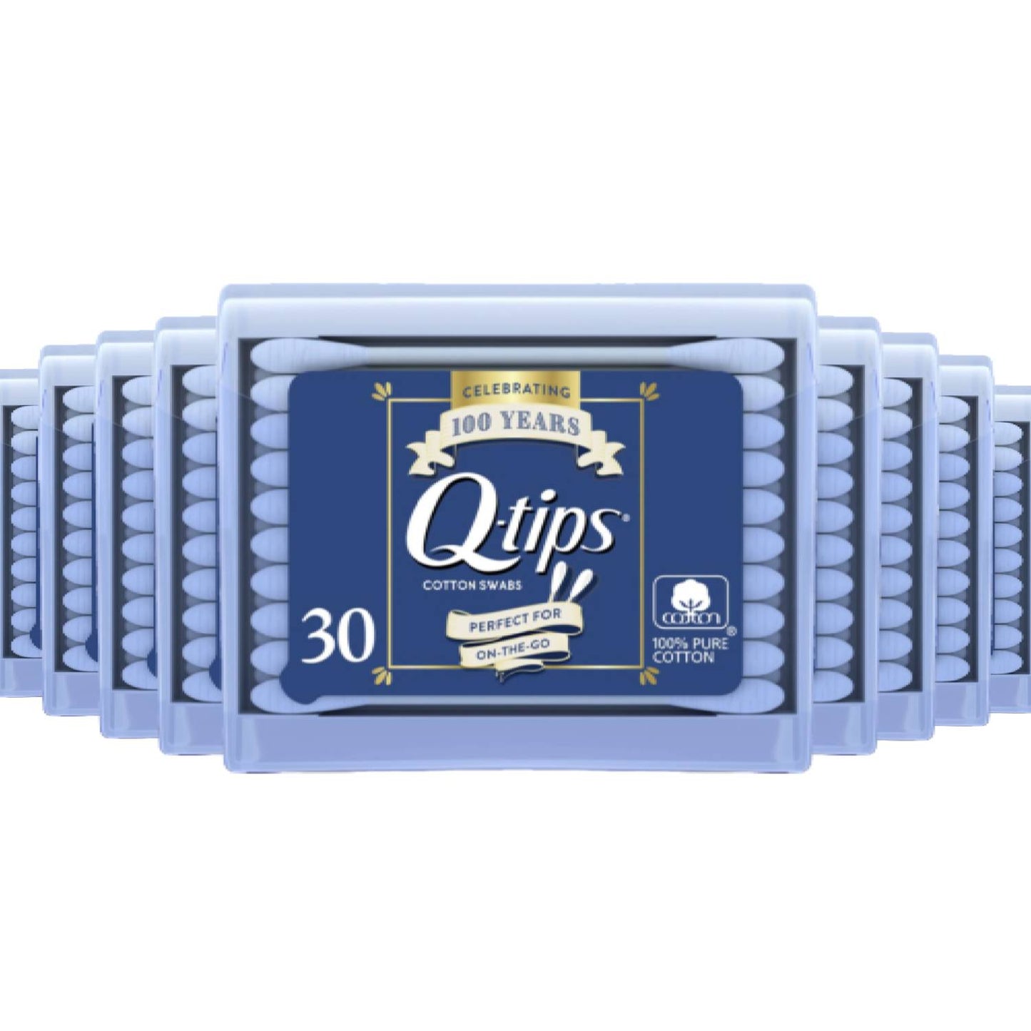 Q-Tips Swabs Purse Pack 30 Each - 36 Pack