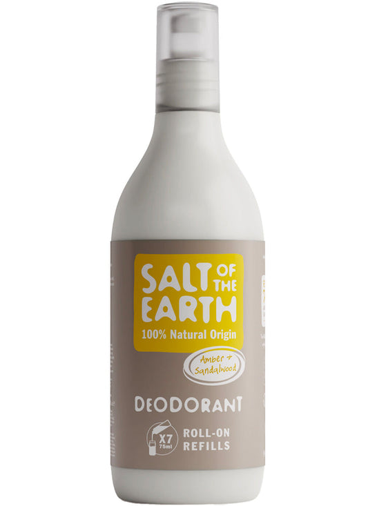 Salt of the Earth Amber & Sandalwood Roll On Refill