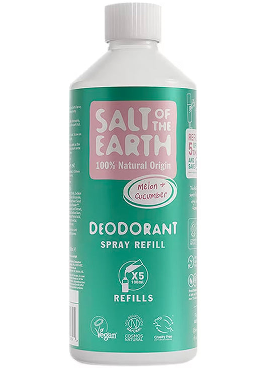 Salt of the Earth Melon and Cucumber Natural Deodorant Spray Refill